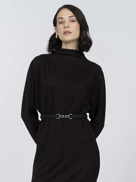 Платье из мягкого вискозного трикотажа