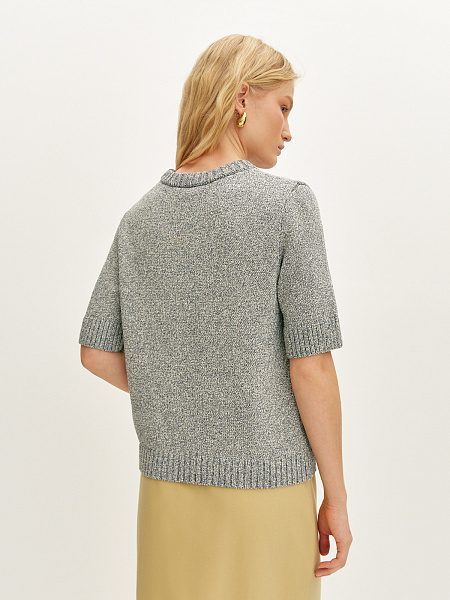Джемпер с коротким рукавом