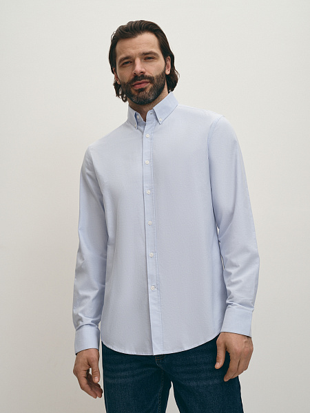 Рубашка из хлопка оксфорд