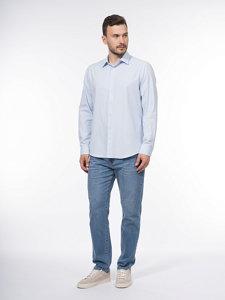 Рубашка из 100% фактурного хлопка