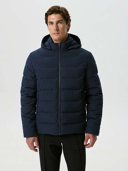 Короткая куртка с утеплителем пух/перо