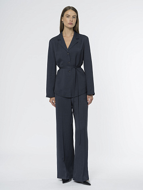 Блуза-жакет из текстурной ткани