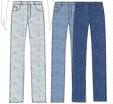 Джинсы-пятикарманники regular fit