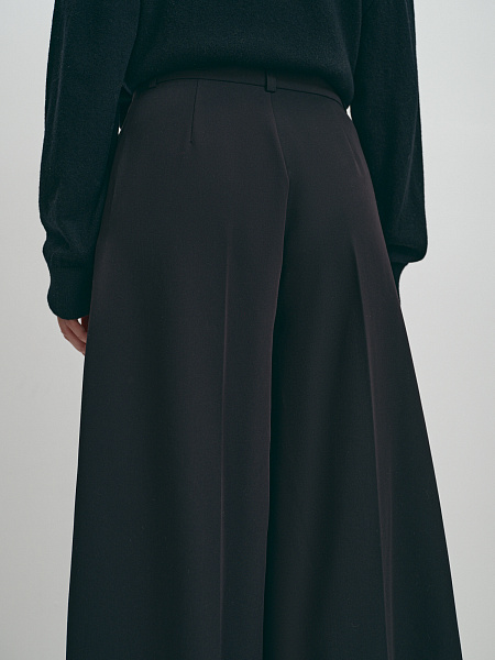 Брюки палаццо с запахом