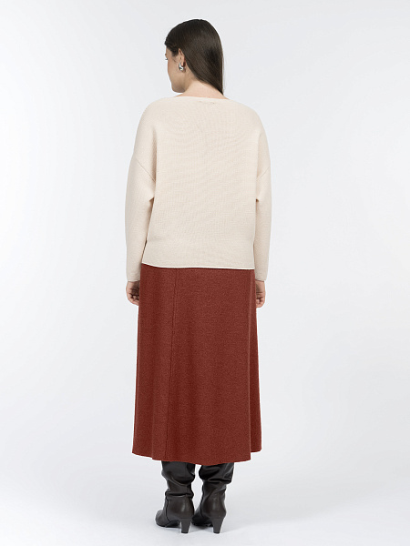 Джемпер из пряжи с шерстью мериноса