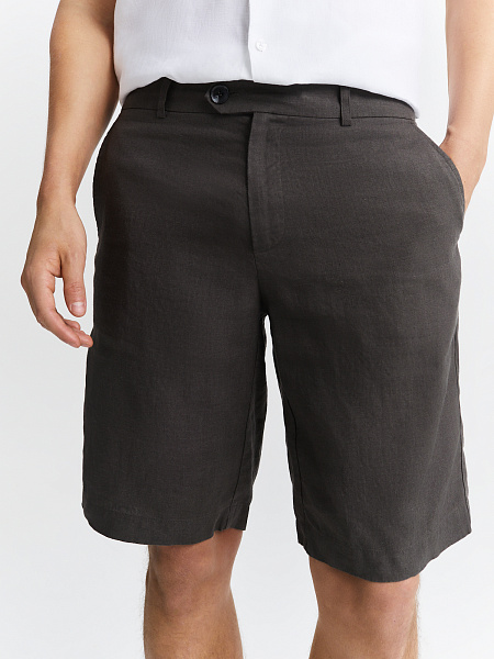 Шорты льняные