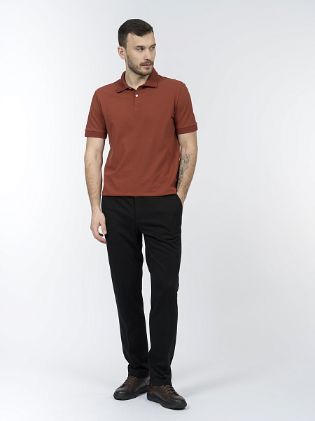 Брюки из шерстяного трикотажа