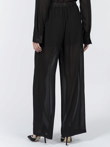 Брюки из воздушного шифона